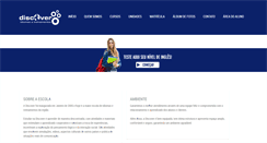 Desktop Screenshot of escoladiscover.com.br